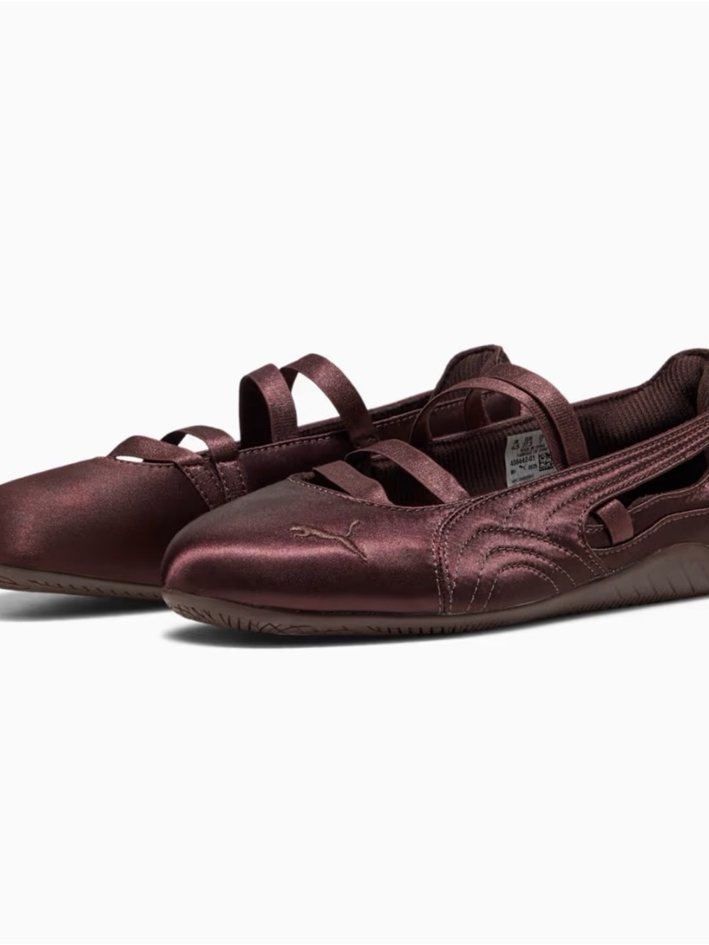 PUMA Speedcat Satin Ballet Women's Sneakers in Chocolate Brown//size9womens - Picture 7 of 7
